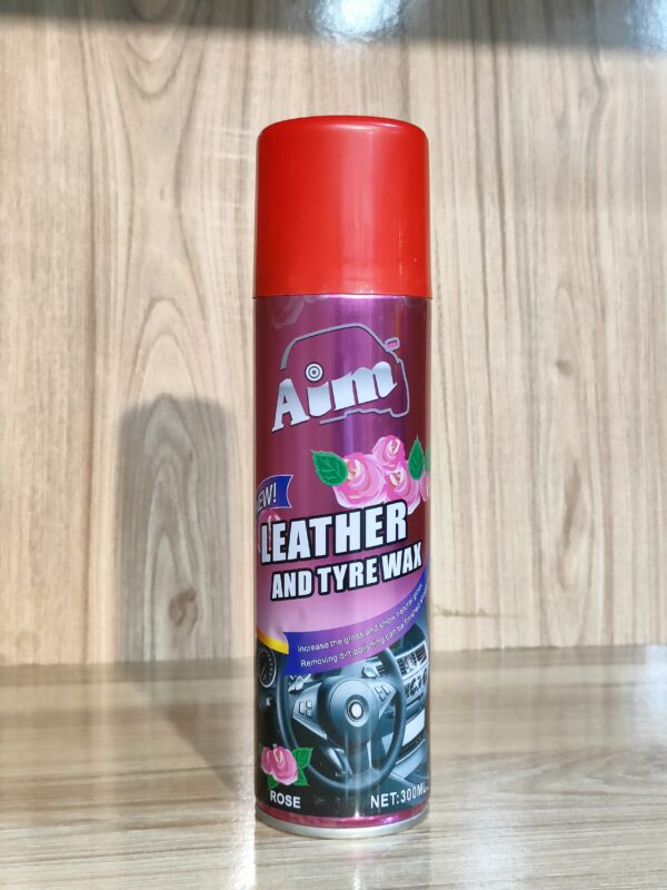 AIM Leather And Tyre Wax Rose 300ml